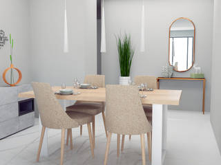 Apartamento de 2 dormitorios en Estepona - Infinity Residences, Panissie Furniture Solutions Panissie Furniture Solutions Moderne Esszimmer