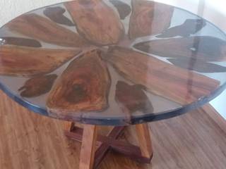 Mesa river table, Artis design Artis design Rustykalna jadalnia