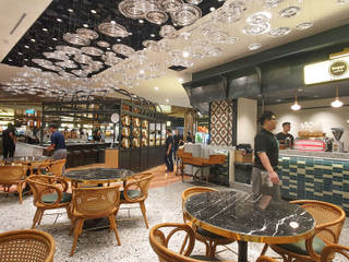 Restaurante Five Spice - Singapura, RMC | Eurosurfaces RMC | Eurosurfaces Espaces commerciaux