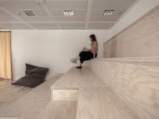 nexus / interieur design digital lab, 22quadrat 22quadrat مساحات تجارية خشب Wood effect