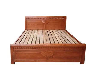 Giường gỗ đẹp giá rẻ, Nội Thất One Nội Thất One Rustykalna jadalnia