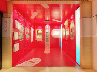 Yakult Company Experience, Qupix®: modern door Qupix®, Modern