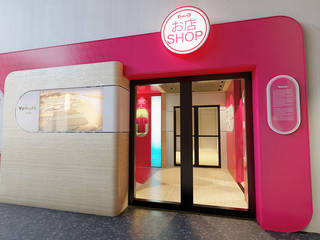 Yakult Company Experience, Qupix®: modern door Qupix®, Modern