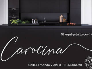 COCINA LACADA EN BLANCA, Carocina Carocina Built-in kitchens Plywood