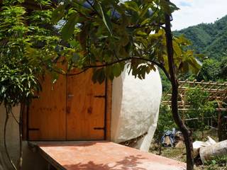 Edificio Gua - Akashaja: Yoga y desarrollo humano, IMZA Arquitectura IMZA Arquitectura Espacios comerciales Bambú Verde