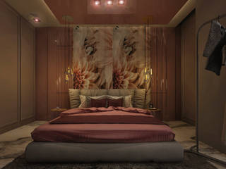 Yatak odası tasarımı, 50GR Mimarlık 50GR Mimarlık Phòng ngủ phong cách hiện đại