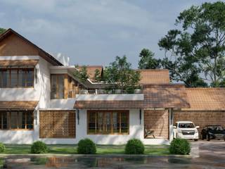 TRIDHA, ARCHIDUEX-THE DESIGN STUDIO ARCHIDUEX-THE DESIGN STUDIO Single family home