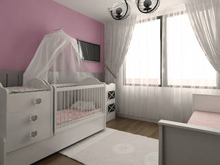 Bebek odası_, 50GR Mimarlık 50GR Mimarlık Phòng chăm bé