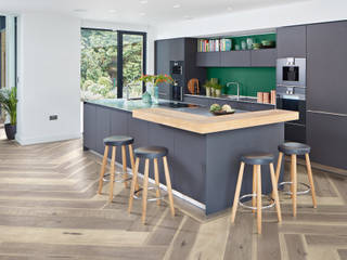 Contemporary Kitchen, Maxwell Interiors Maxwell Interiors Cocinas minimalistas Madera maciza Multicolor