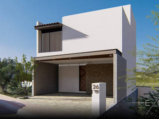 Casa en Ciudad Maderas Montaña, EzCam Arquitectura EzCam Arquitectura Detached home Bricks