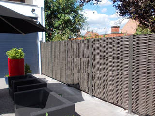 Panel+ projecten, Exclusieve tuinproducten Exclusieve tuinproducten Giardino moderno Legno composito Trasparente