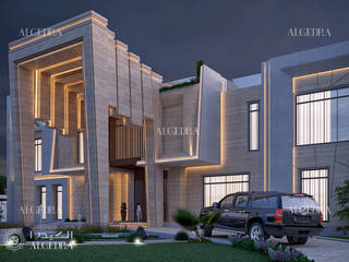 Villa architecture design in Dubai, Algedra Interior Design Algedra Interior Design Case moderne