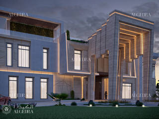 Villa architecture design in Dubai, Algedra Interior Design Algedra Interior Design Modern houses