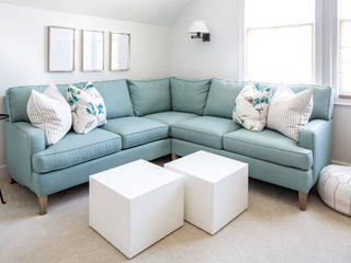 Charming Pasadena Cottage, Amy Peltier Interior Design & Home Amy Peltier Interior Design & Home Modern Living Room