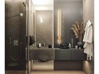 C.D. Banyo Projesi, WALL INTERIOR DESIGN WALL INTERIOR DESIGN Modern Bathroom