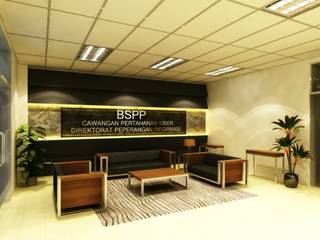 COMMERCIAL - GOVERNMENT TECH OFFICE KL, Dezeno Sdn Bhd Dezeno Sdn Bhd Commercial spaces Bernstein/Gold
