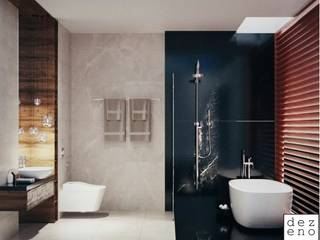 RESIDENTIAL - KINGSLEY HILL PUTRA HEIGHT, Dezeno Sdn Bhd Dezeno Sdn Bhd Phòng tắm phong cách hiện đại Blue