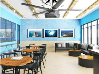 COMMERCIAL - PENINSULA COLLEGE , Dezeno Sdn Bhd Dezeno Sdn Bhd Modern bars & clubs Blue