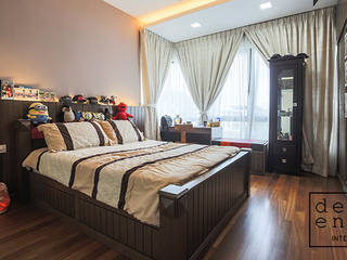 RESIDENTIAL - USJ BUNGALOW, Dezeno Sdn Bhd Dezeno Sdn Bhd Cuartos de estilo clásico Blanco
