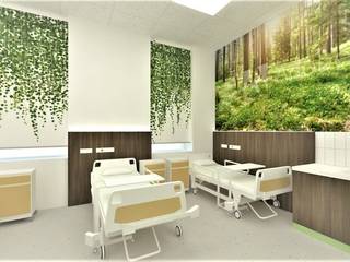 SZPITAL ODDZIAŁ POŁOŻNICZY, JUST INTERIORS JUST INTERIORS พื้นที่เชิงพาณิชย์