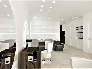 SALON HAIR DESIGN, JUST INTERIORS JUST INTERIORS Espacios comerciales