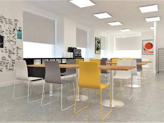 KANTYNA PRACOWNICZA, JUST INTERIORS JUST INTERIORS Commercial spaces