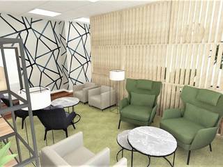 CHILL OUT WORKSPACE NOVARTIS, JUST INTERIORS JUST INTERIORS Commercial spaces