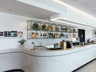 5031 - STATUARIO MAXIMUS, Caesarstone Caesarstone Commercial spaces Thạch anh