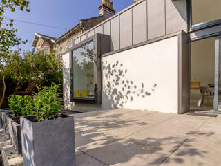 Garden Room Extension, Eskbank, Midlothian, Capital A Architecture Capital A Architecture Einfamilienhaus Aluminium/Zink