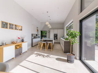 New Kitchen Capital A Architecture Built-in kitchens Kitchen, space, light