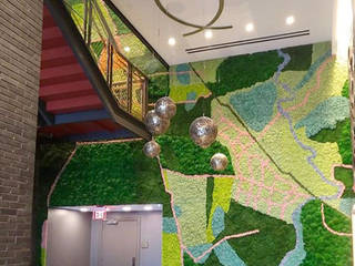 Interior Landscaping- Moss Wall, Sunwing Industrial Co., Ltd. Sunwing Industrial Co., Ltd. Commercial spaces