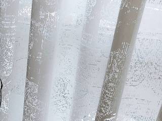 Cortinas en devoré blanco, Aroa Proyecto XXI Aroa Proyecto XXI Chambre classique