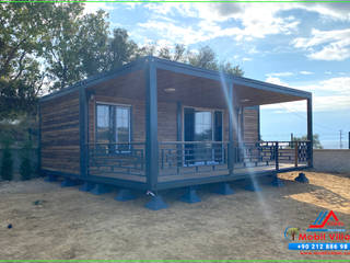 🚩 1+1 Tiny House Mobil Villa (HAYALİNİZDEKİ EVİ ÜRETİYORUZ), Mobil Villam Mobil Villam Casas de madera Madera Acabado en madera