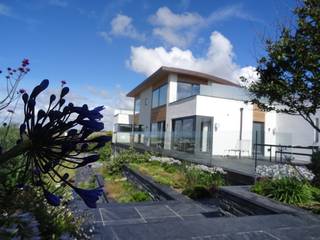 Seaside New-build Sustainable Property in Polzeath - Cornwall, Arco2 Architecture Ltd Arco2 Architecture Ltd Rumah Modern