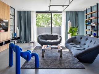 TAKE TIME, Flussocreativo Design Studio Flussocreativo Design Studio Moderne Wohnzimmer