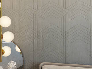 COLLEZIONE SUPERMINIMAL - TECNOGRAFICA ITALIAN WALLCOVERINGS, Alessia Damiano Alessia Damiano Dinding & Lantai Minimalis