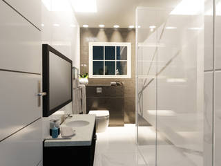 Bathroom Design, Brielle Osayi Interior Design Brielle Osayi Interior Design Phòng tắm phong cách hiện đại