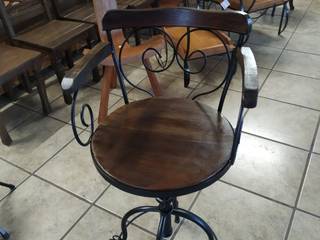 Móveis Rústicos de Madeira e Ferro , Barrocarte Barrocarte KitchenTables & chairs Solid Wood Black