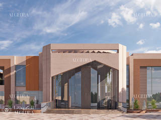 Contemporary villa design in Dubai, Algedra Interior Design Algedra Interior Design منازل