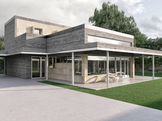 Vivienda Navia, Rodrigo Portanet Arquitecto Rodrigo Portanet Arquitecto Casas modernas