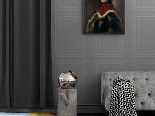 Why panelling wallpaper is the hottest wallpaper trend, Mineheart Mineheart Murs & Sols rustiques