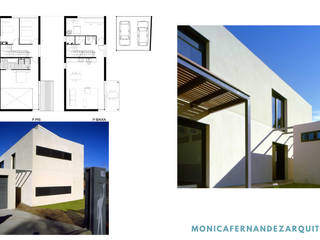 Proyecto Espacios, monicafernandezarquitecta monicafernandezarquitecta Casas modernas: Ideas, imágenes y decoración