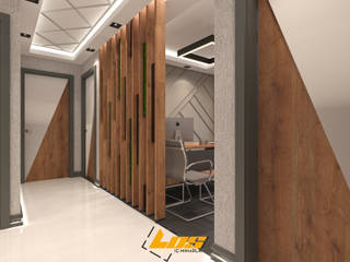 Ofis, LOS İç Mimarlık LOS İç Mimarlık Endüstriyel Koridor, Hol & Merdivenler