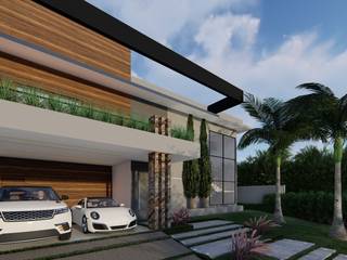 Residencial EcoPark Bourbon, Ortho Arquitetura | By Michele Reis Ortho Arquitetura | By Michele Reis Rumah teras