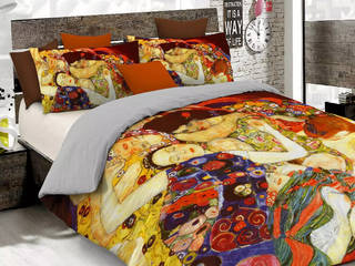 Copripiumini, GiordanoShop GiordanoShop Klassieke slaapkamers Textiel Amber / Goud