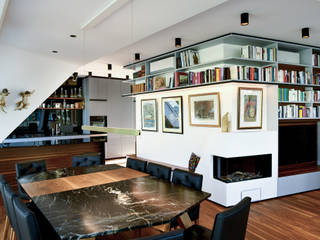 Wohnung R&W, cy architecture cy architecture 现代客厅設計點子、靈感 & 圖片