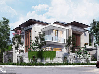 Exterior Hous_Medan (Mrs. N), VECTOR41 VECTOR41 リゾートハウス