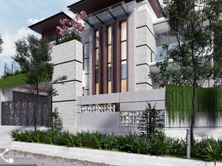 Exterior Hous_Medan (Mrs. N), VECTOR41 VECTOR41 Casas unifamiliares