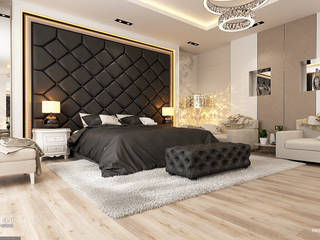 Bedroom Design_Medan (Mrs. Bella), VECTOR41 VECTOR41 ห้องนอน