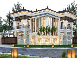 Exterior House_Binjai (Mr. Adil), VECTOR41 VECTOR41 Casas unifamilares